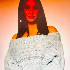 Fashionova Hoping For Love Off the Shoulder sweater